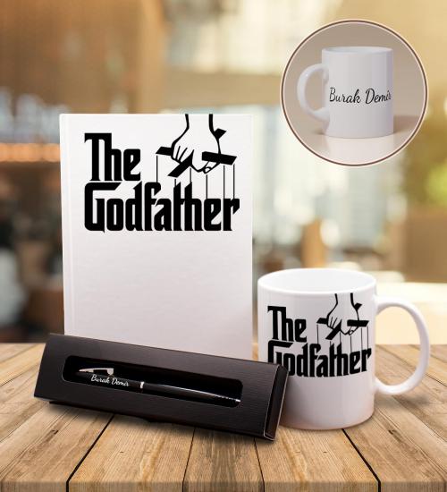 The Godfather Tasarımlı Defter, Kupa ve Kişiye Özel Kalem