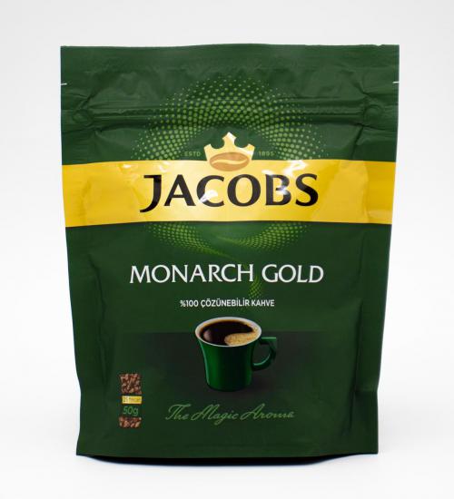 Siyah Kutuda Jacobs Monarch Gold & Damak Çikolata & Dekoratif Yapay Çiçek