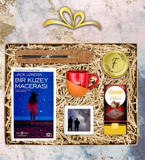 Toprak Kupa,Tütsü, Mum,Çerçeve,Çikolata ve Bir Kuzey Macerası Kitaplı Set