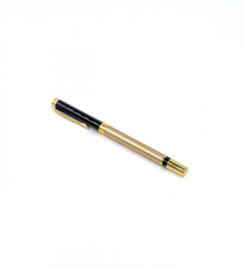 Kişiye Özel Gold-Siyah Renk Metal Tükenmez Kalem